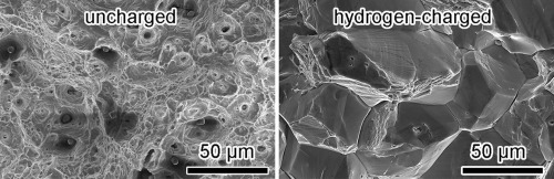 Fracture Surface of Hydrogen Embrittled Parts